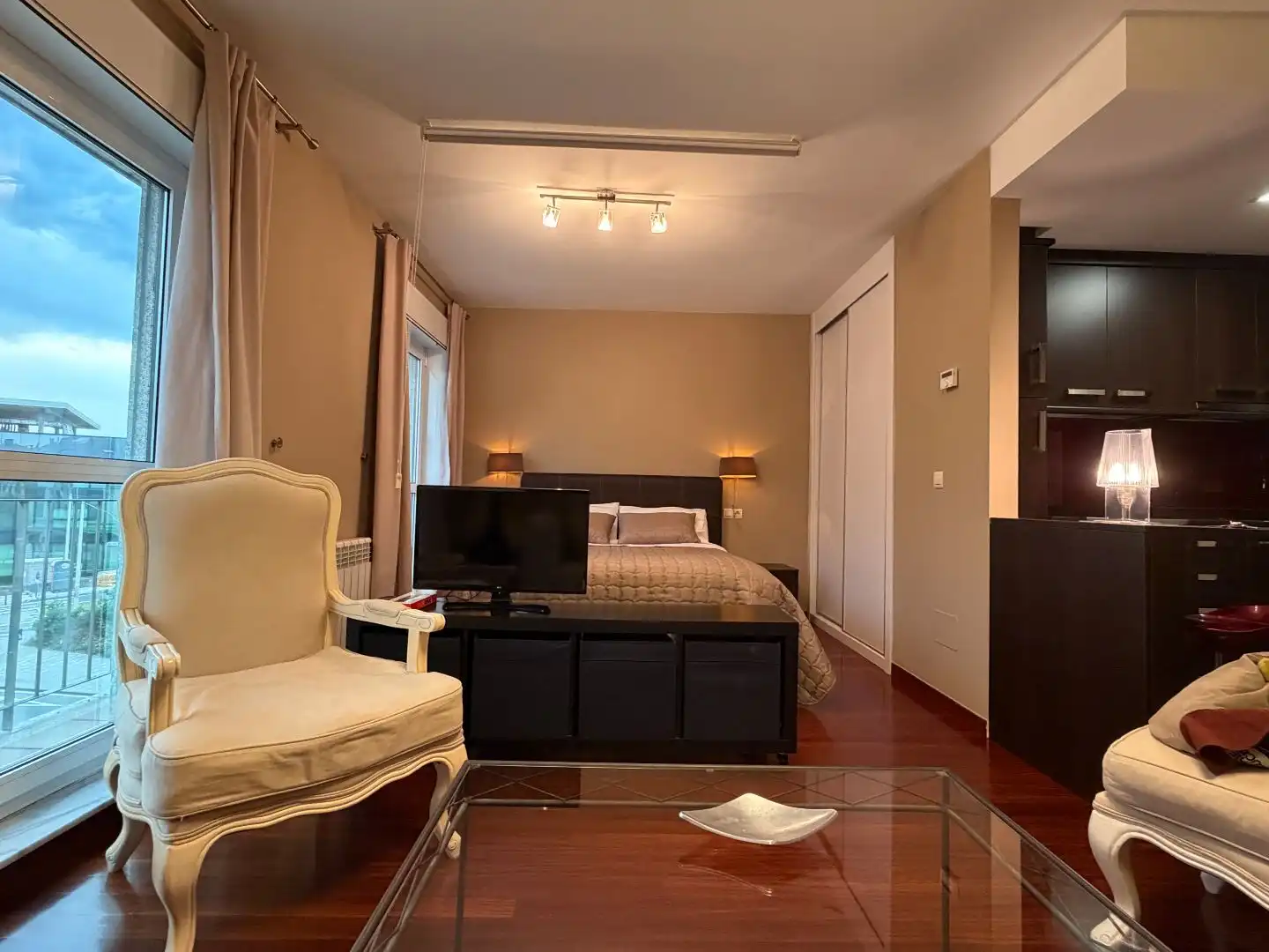 Apartments for rent in Avenida de Barcelona, 35, Campus Sur - Santa Marta Living room of Apartments for rent in Santiago de Compostela with Balcony