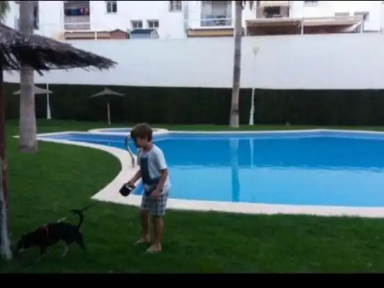 Swimming pool of Flat for share in Alboraya  with Air Conditioner, Heating and Terrace