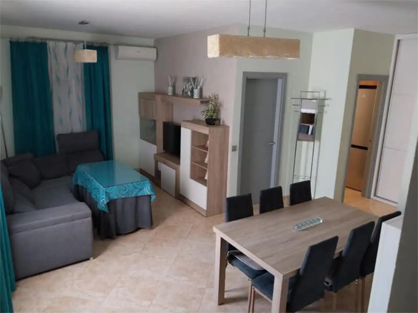 Flat for sale in Brenes Living room of Flat for sale in Brenes with Terrace