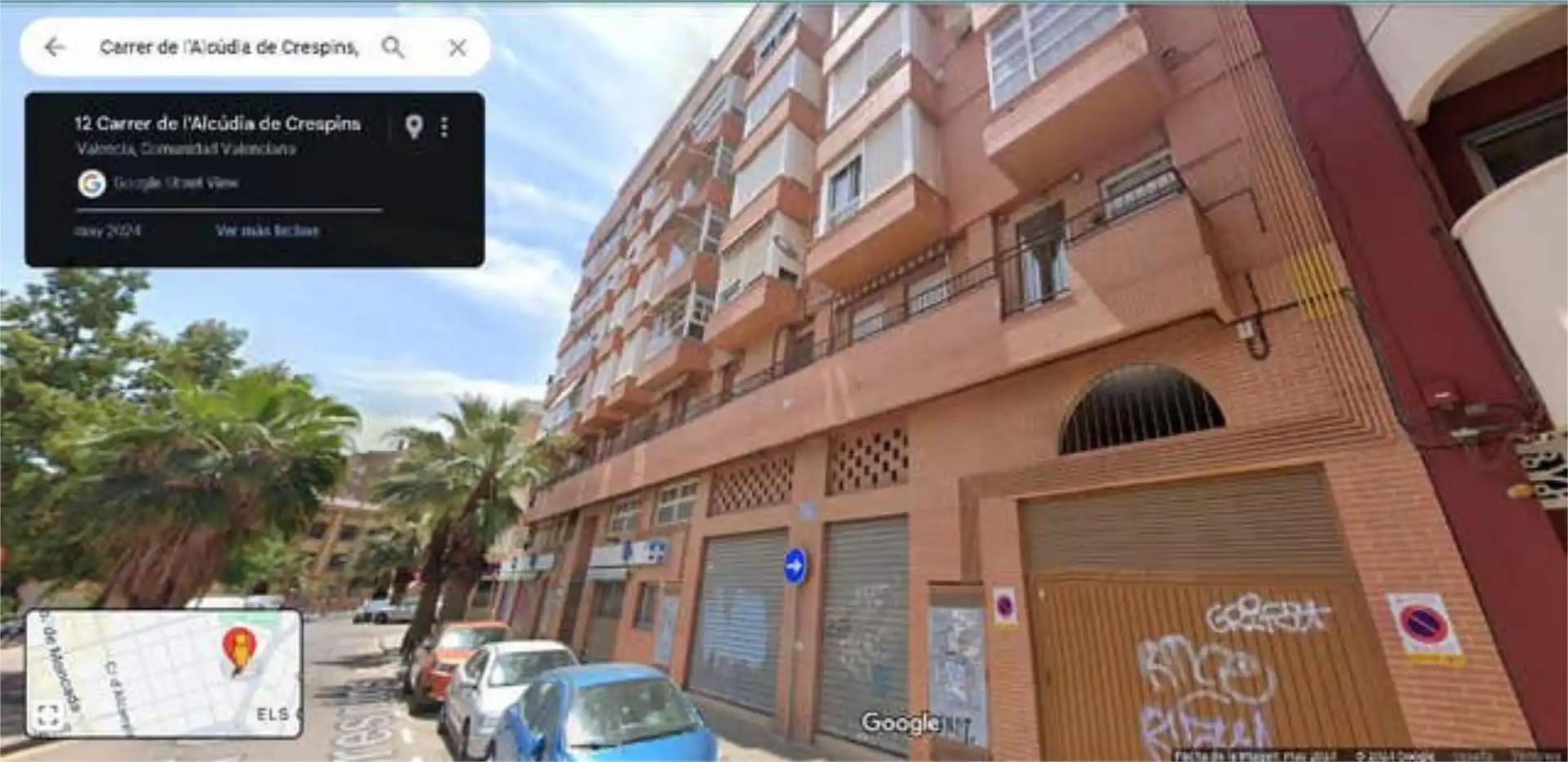 Garaje de alquiler en Torrefiel Vista exterior de Garaje de alquiler en Valencia