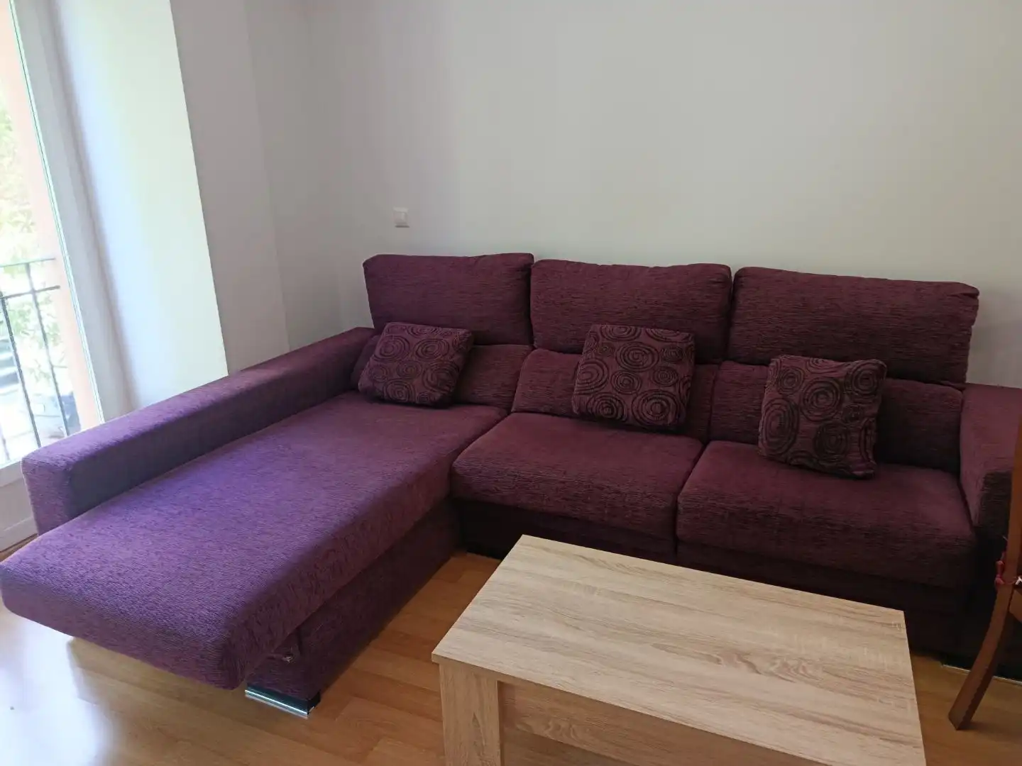 Sala de estar de Apartamento de alquiler en Almansa con Aire acondicionado, Calefacción y Parquet