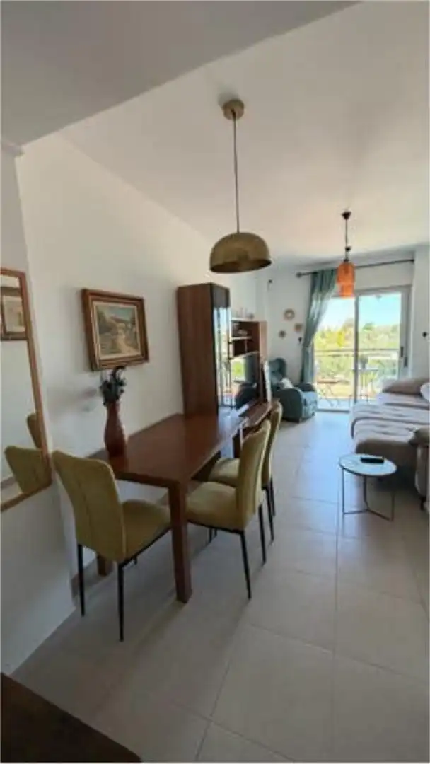 Comedor de Piso de alquiler en Murcia con Terraza y Amueblado