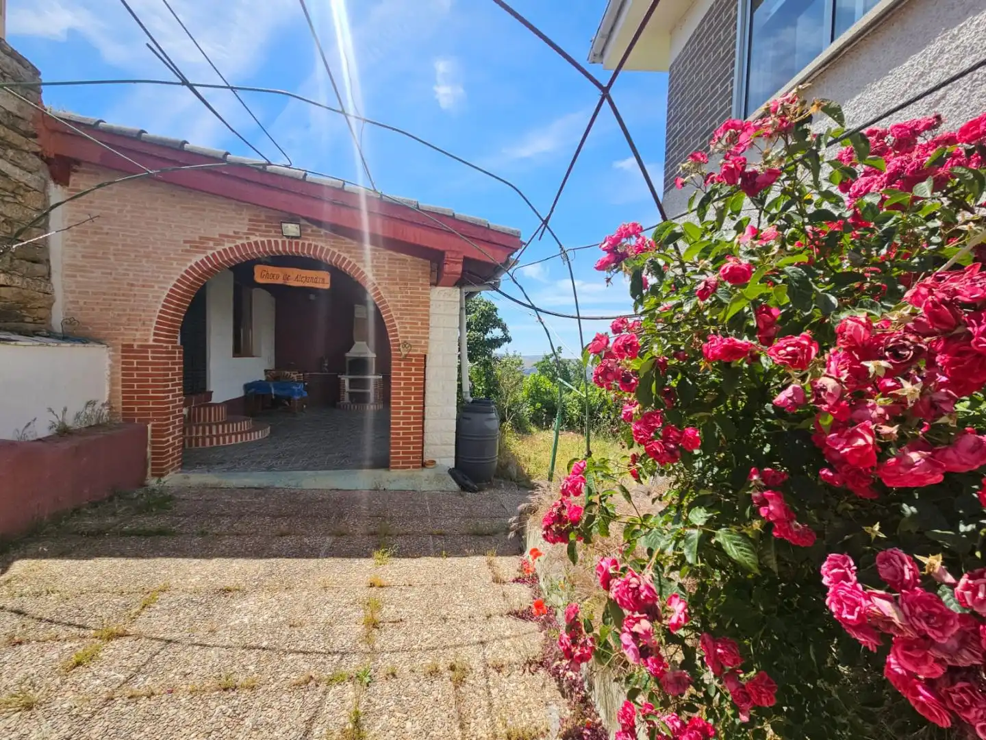Casa o chalet en venta en Calle Angeles, 22, Mieza Vista exterior de Casa o chalet en venta en Mieza con Calefacción, Jardín privado y Parquet