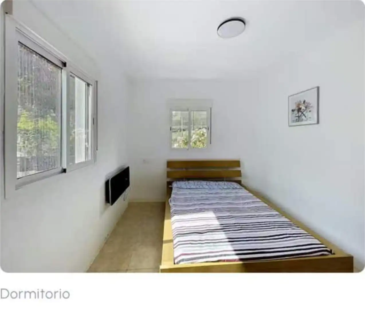 Wohnung zur Miete in Canyelles Schlafzimmer von Wohnung zur Miete in Canyelles mit Heizung, Terrasse und Haustiere erlaubt