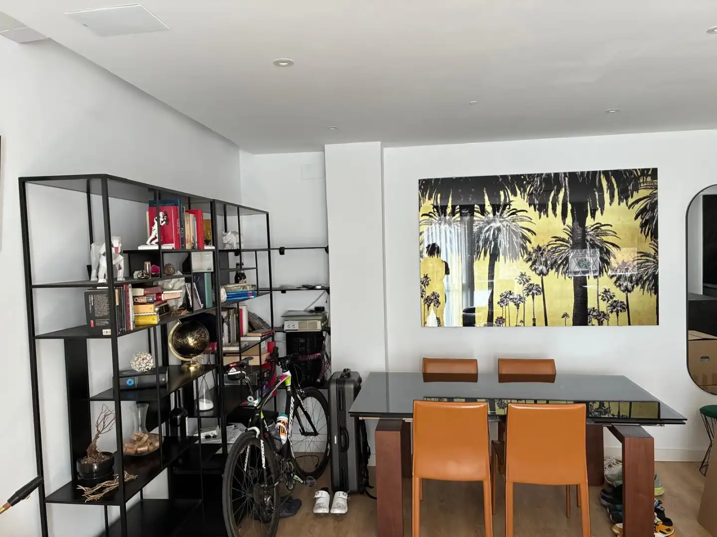 Esszimmer von Wohnung zur Miete in Málaga Capital mit Klimaanlage und Balkon