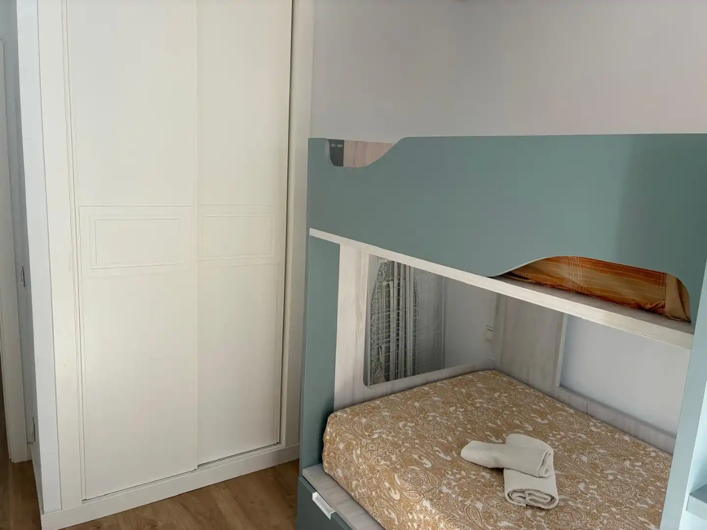 Schlafzimmer von Wohnung zur Miete in Málaga Capital mit Klimaanlage und Balkon