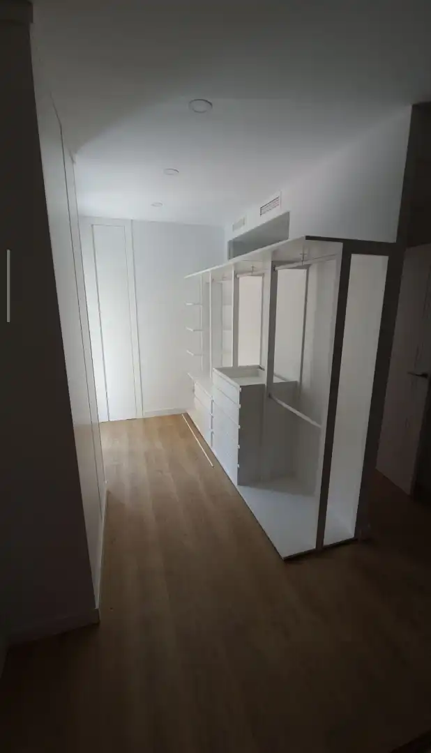 Schlafzimmer von Wohnung zur Miete in Málaga Capital mit Klimaanlage und Balkon