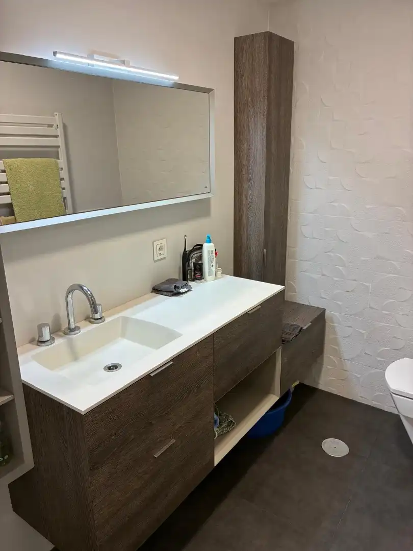 Badezimmer von Wohnung zur Miete in Málaga Capital mit Klimaanlage und Balkon