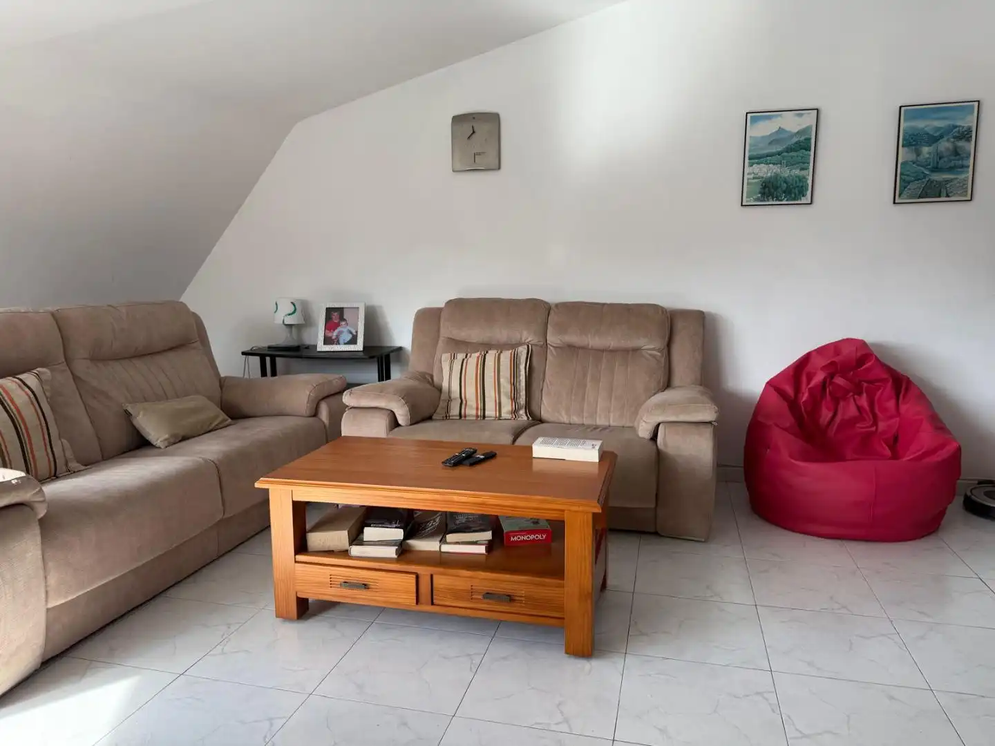 Dachboden zum Verkauf in Rúa Xohán Xesús González, 24, Cuntis Wohnzimmer von Dachboden zum Verkauf in Cuntis mit Heizung, Parkett und Möbliert