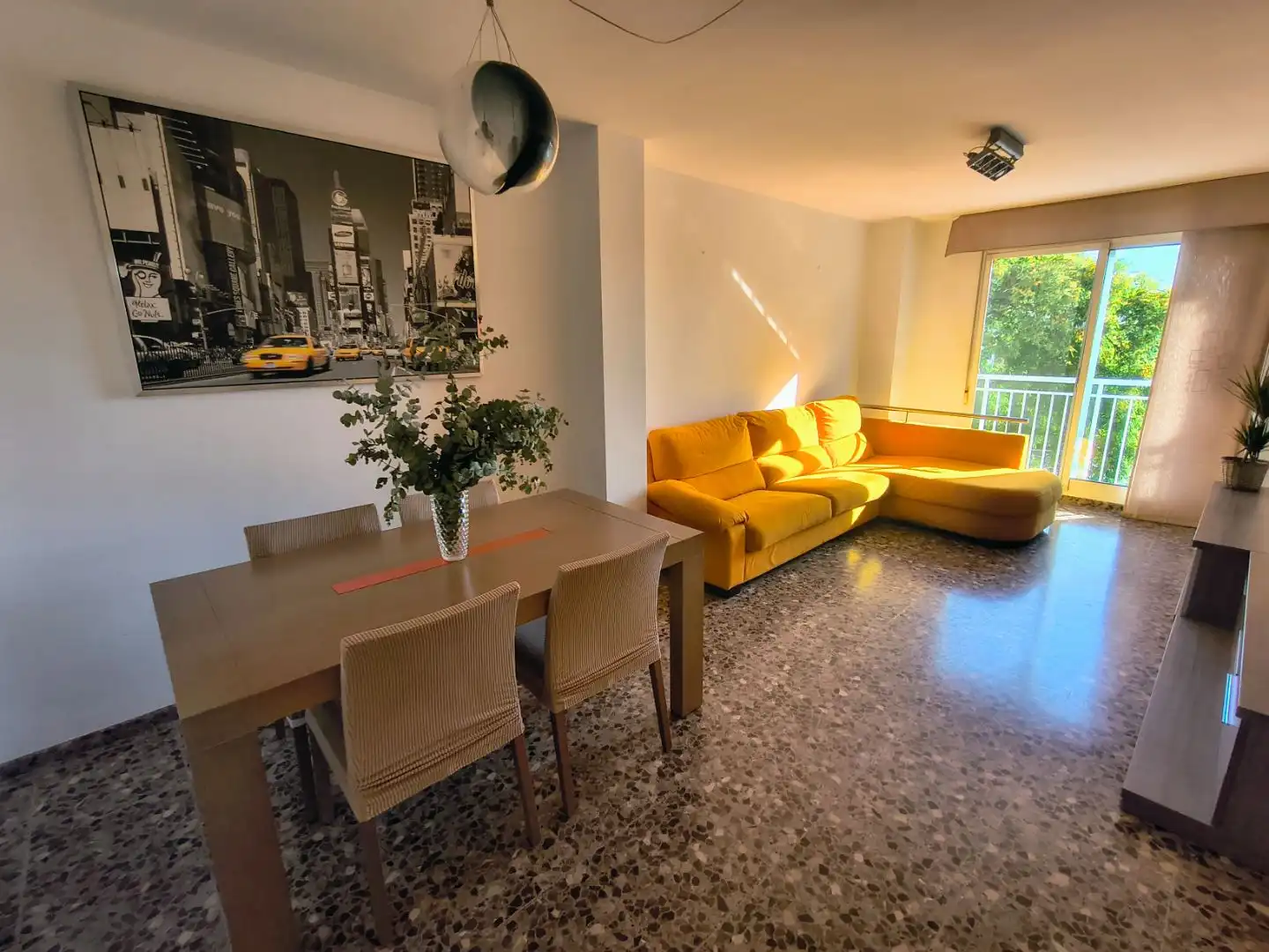 Piso en venta en Carrer de Jaume I, 50, Sueca ciudad Sala de estar de Piso en venta en Sueca con Aire acondicionado, Amueblado y Balcón