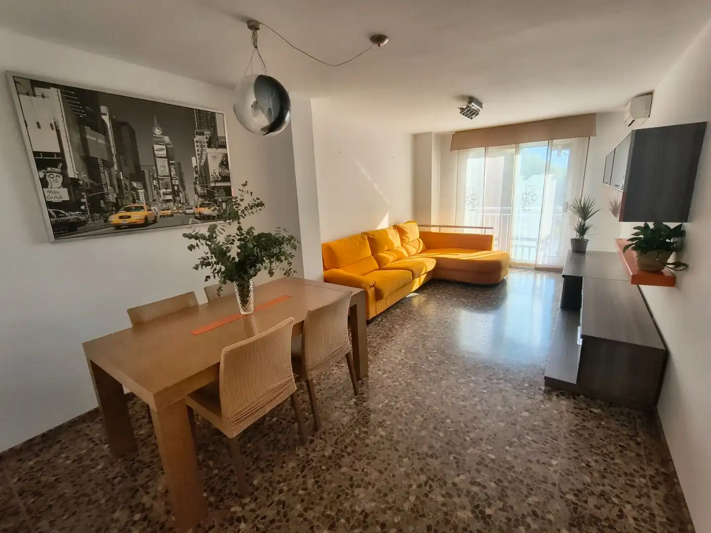 Piso en venta en Carrer de Jaume I, 50, Sueca ciudad Sala de estar de Piso en venta en Sueca con Aire acondicionado, Amueblado y Balcón