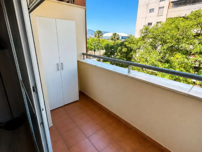 Terrasse von Wohnungen zur Miete in Málaga mit Klimaanlage, Heizung und Privatgarten