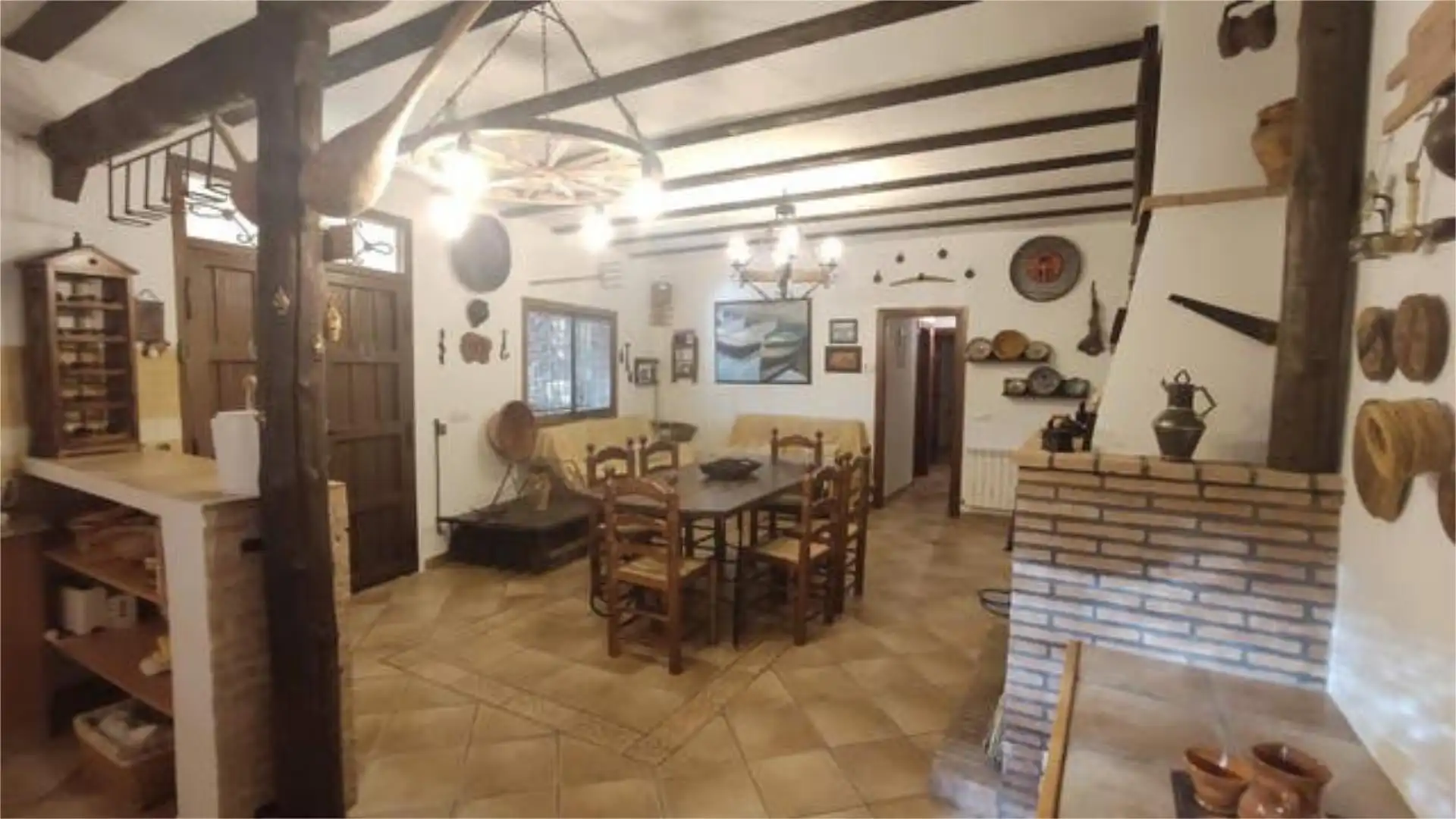 Comedor de Casa o chalet de alquiler en Castillo de Locubín con Jardín privado y Piscina