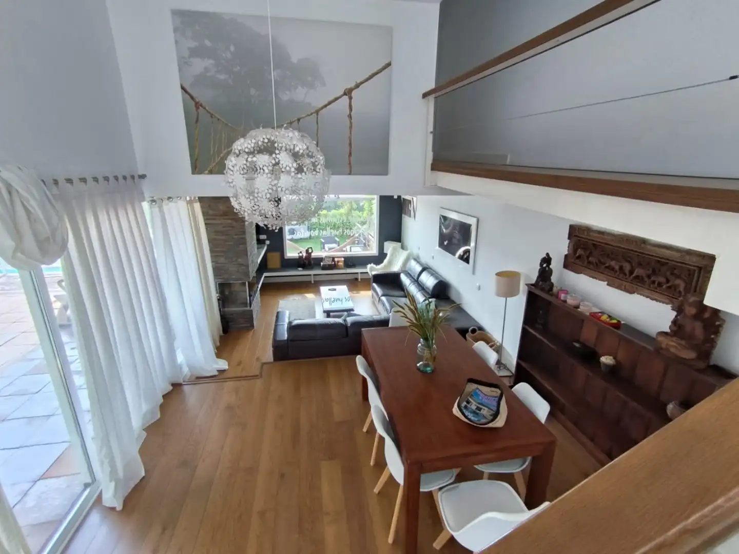 Casa o chalet de alquiler en Arrabal Sector 23, 33, Hipódromo - Cerrado del Águila Sala de estar de Casa o chalet de alquiler en Mijas con Aire acondicionado, Calefacción y Jardín privado
