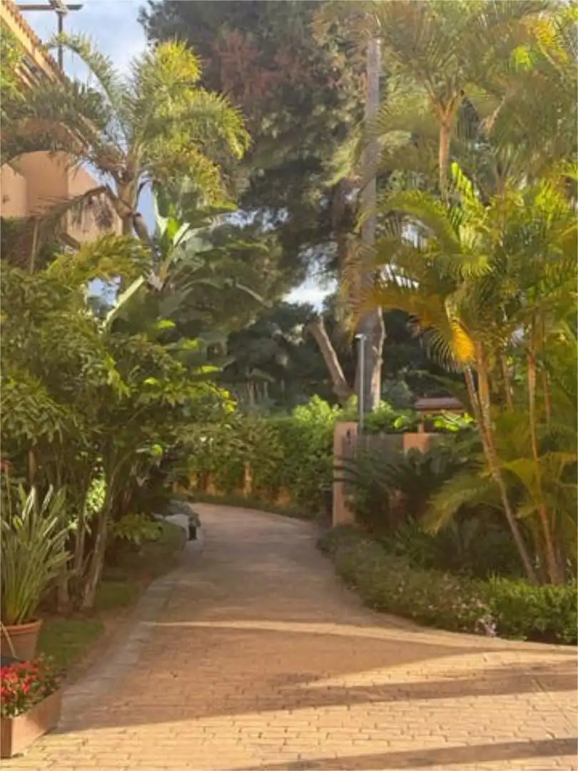 Jardín de Piso de alquiler en Marbella con Calefacción, Jardín privado y Terraza