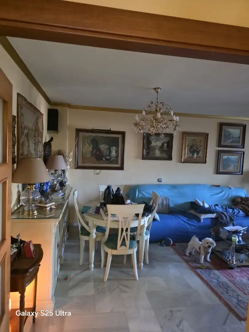 Living room of Flat for sale in Torremolinos  with Air Conditioner, Terrace and Swimming Pool