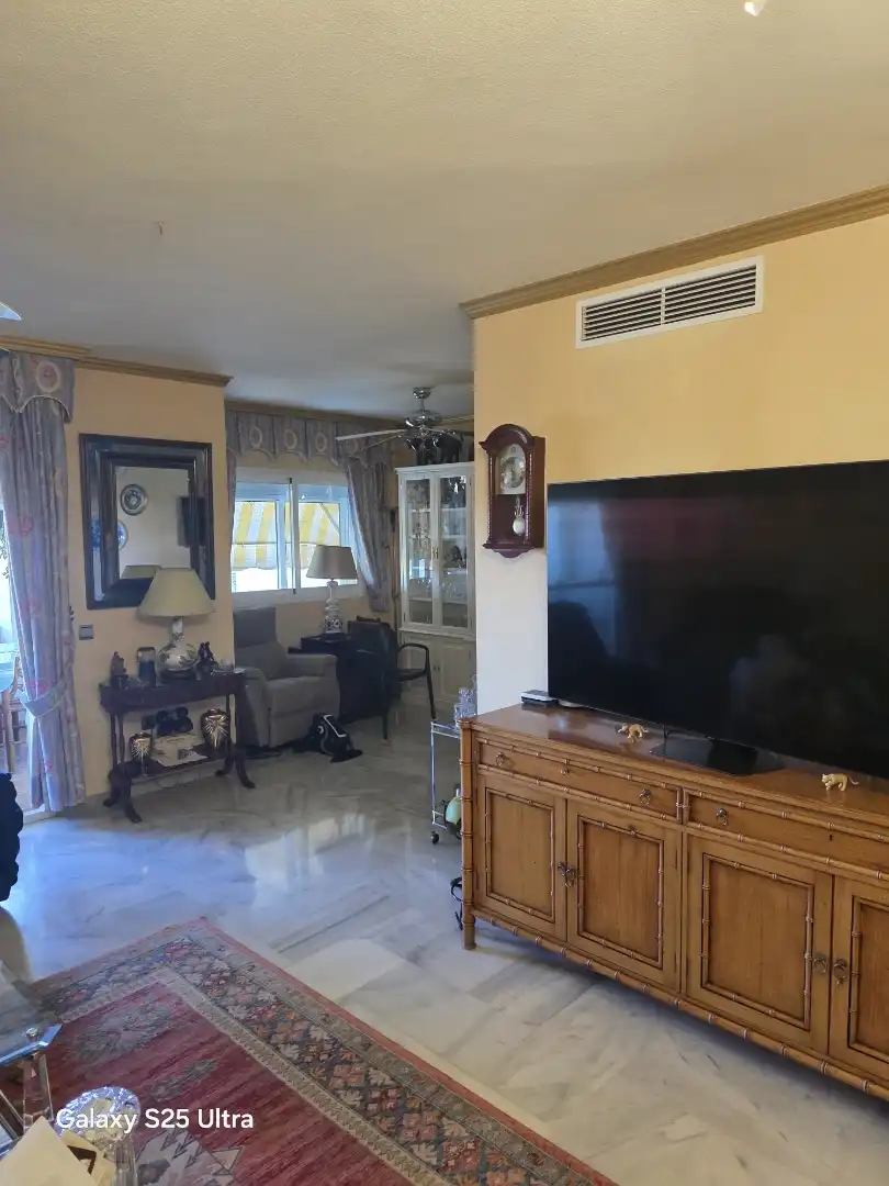 Living room of Flat for sale in Torremolinos  with Air Conditioner, Terrace and Swimming Pool