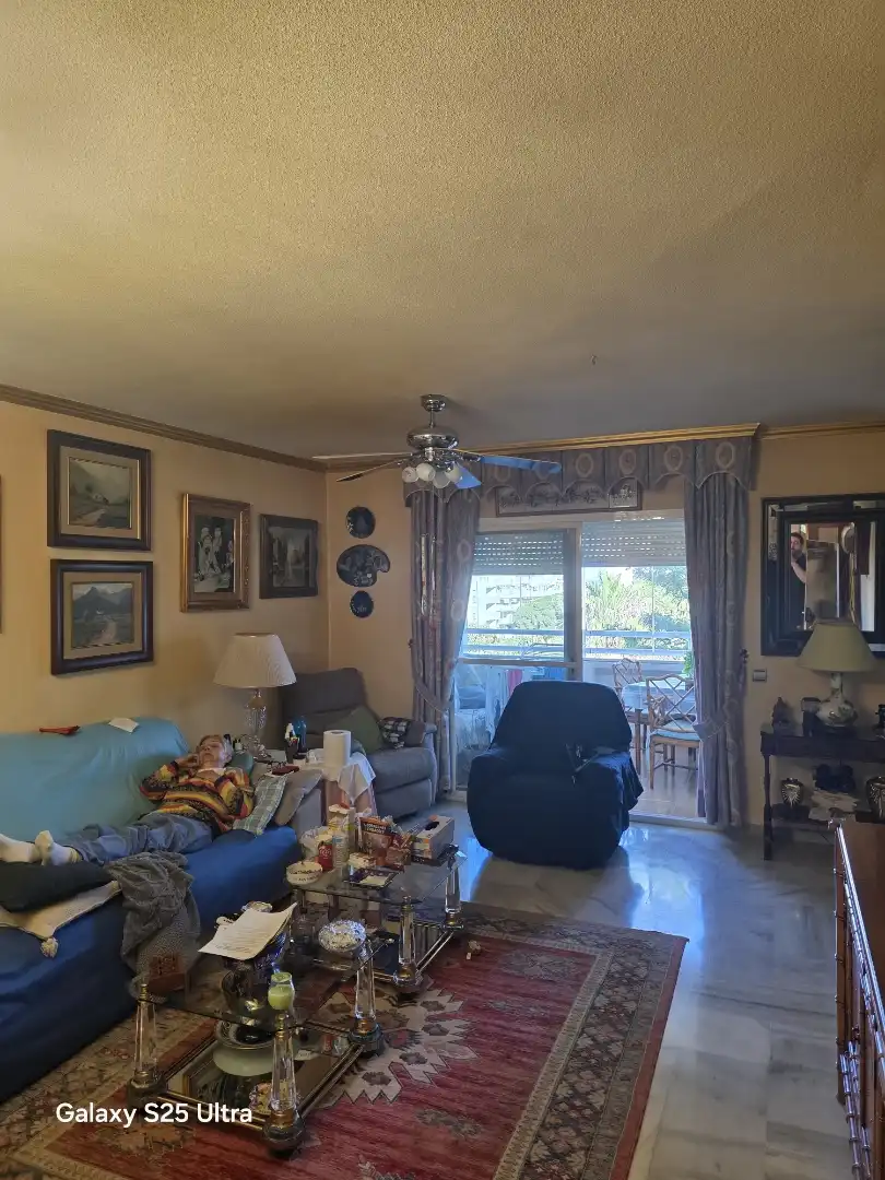 Living room of Flat for sale in Torremolinos  with Air Conditioner, Terrace and Swimming Pool