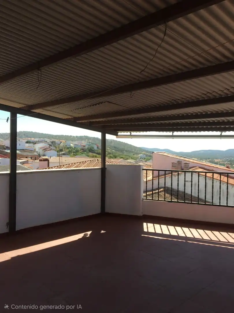 Casa adosada en venta en Calle Norte, 10, Garciaz Terraza de Casa adosada en venta en Garciaz con Amueblado