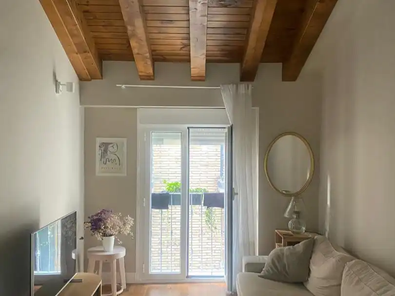 Flat for sale in Calle Lindachiquia, 5, Casco Antiguo Balcony of Flat for sale in Pamplona / Iruña with Parquet flooring, Storage room and Furnished