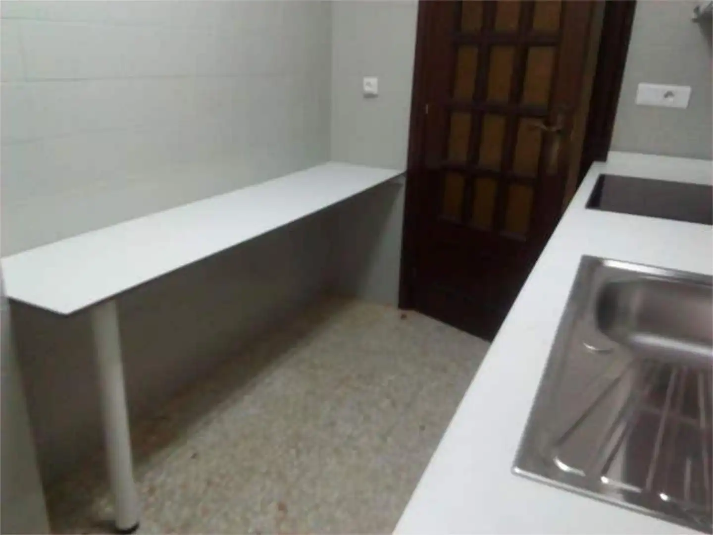 Cocina de Piso de alquiler en Zaragoza con Calefacción y Terraza