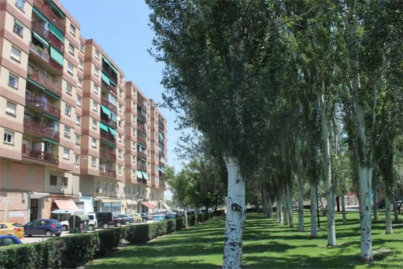 Vista exterior de Piso de alquiler en Zaragoza con Calefacción y Terraza