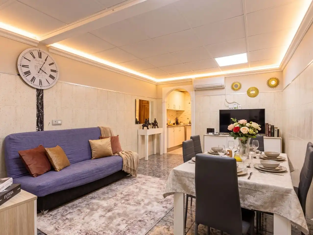Planta baja en venta en Carrer Portalet, 8, Quart de Poblet Sala de estar de Planta baja en venta en Quart de Poblet con Aire acondicionado y Calefacción