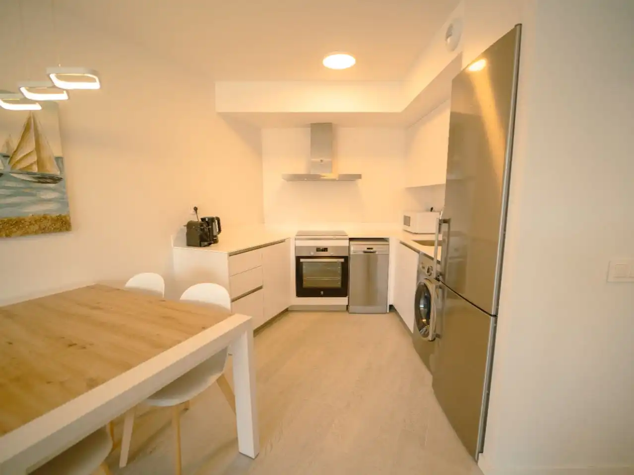 Flat for rent in Carrer d' Andalusia, 1, Playa Norte Kitchen of Flat for rent in Peñíscola / Peníscola with Air Conditioner, Heating and Private garden