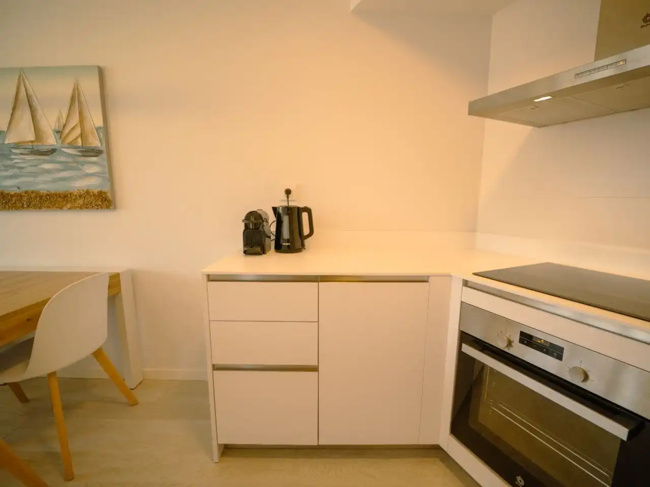 Flat for rent in Carrer d' Andalusia, 1, Playa Norte Kitchen of Flat for rent in Peñíscola / Peníscola with Air Conditioner, Heating and Private garden