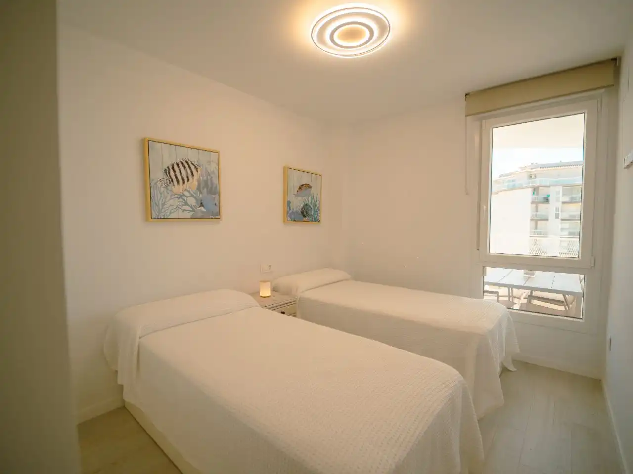 Flat for rent in Carrer d' Andalusia, 1, Playa Norte Bedroom of Flat for rent in Peñíscola / Peníscola with Air Conditioner, Heating and Private garden
