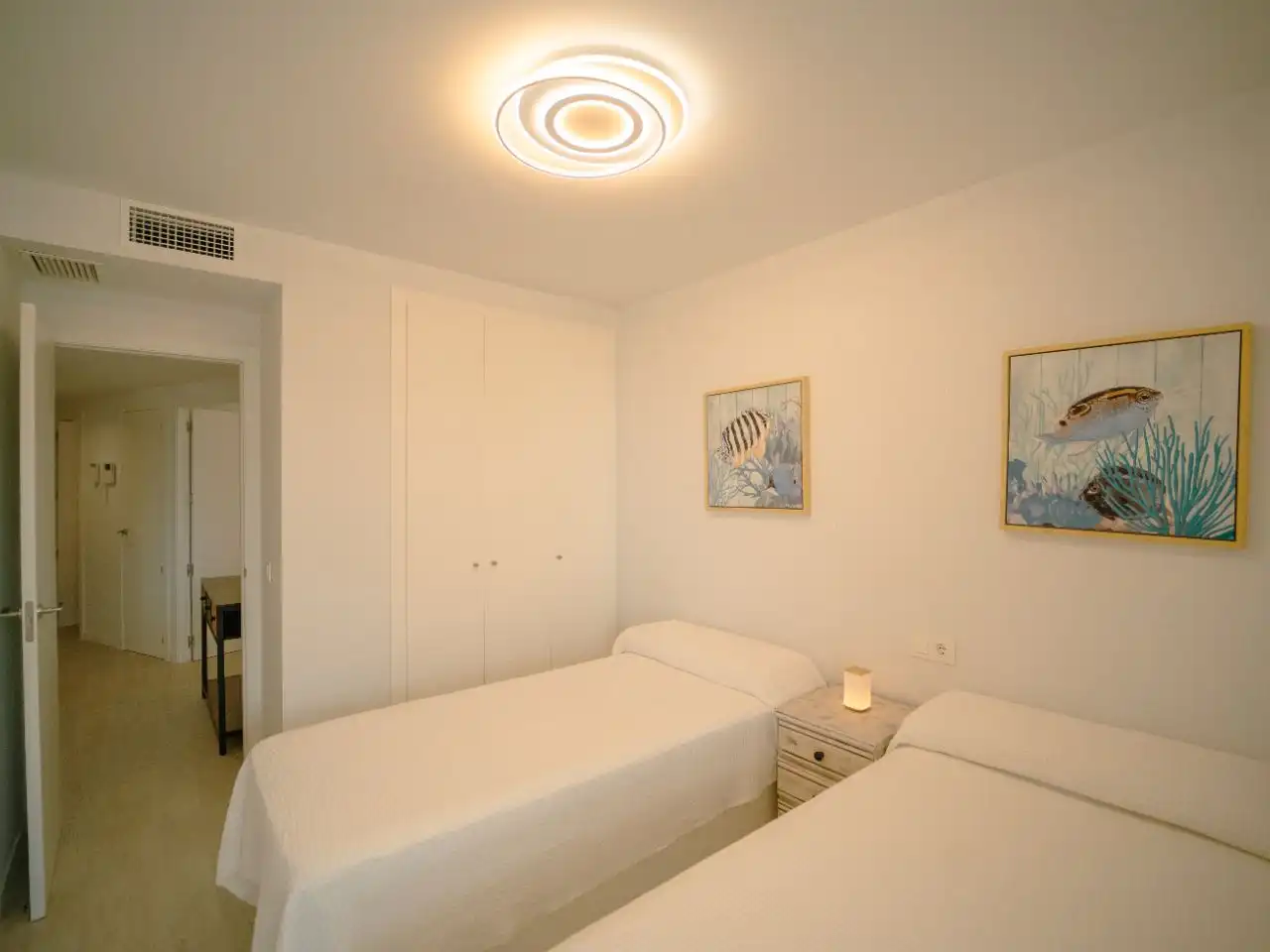 Flat for rent in Carrer d' Andalusia, 1, Playa Norte Bedroom of Flat for rent in Peñíscola / Peníscola with Air Conditioner, Heating and Private garden