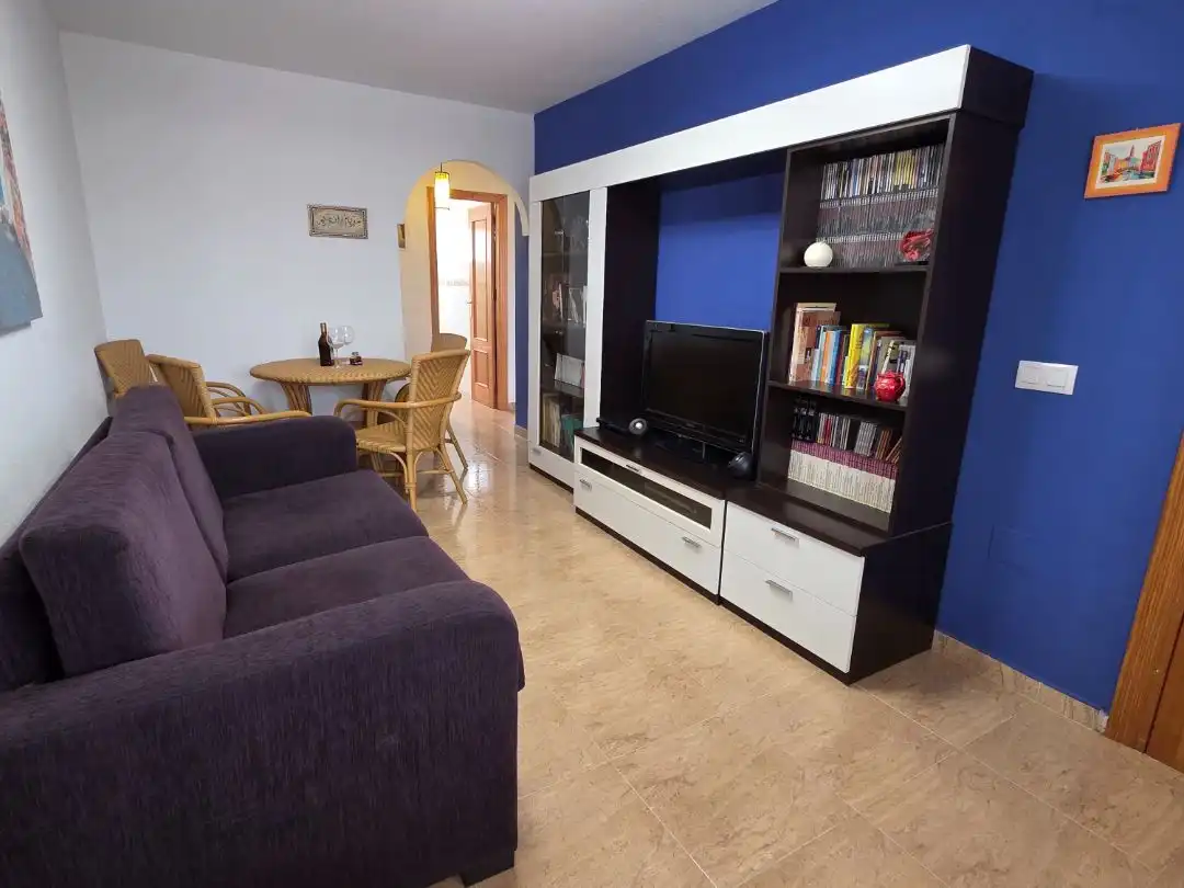 Sala d'estar de Pis en venda en San Pedro del Pinatar amb Aire condicionat i Terrassa