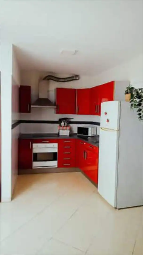 Cocina de Estudio de alquiler en San Cristóbal de la Laguna con Amueblado