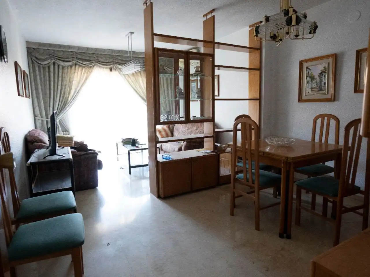 Flat for rent in Avenida de Barcelona, 24, Barrio de Zaidín Living room of Flat for rent in Granada with Air Conditioner, Heating and Furnished