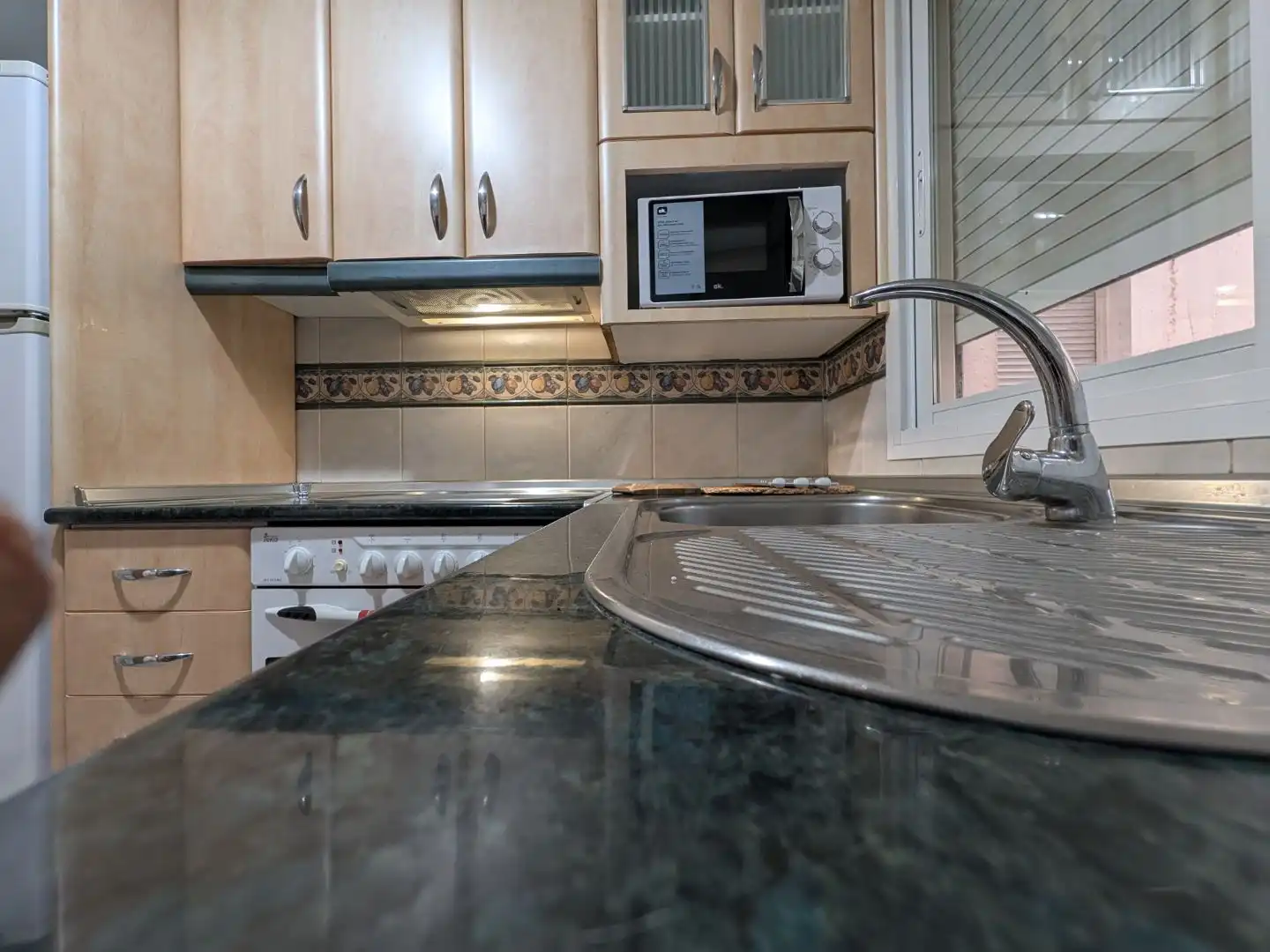 Cocina de Piso de alquiler en Zaragoza con Aire acondicionado, Calefacción y Parquet