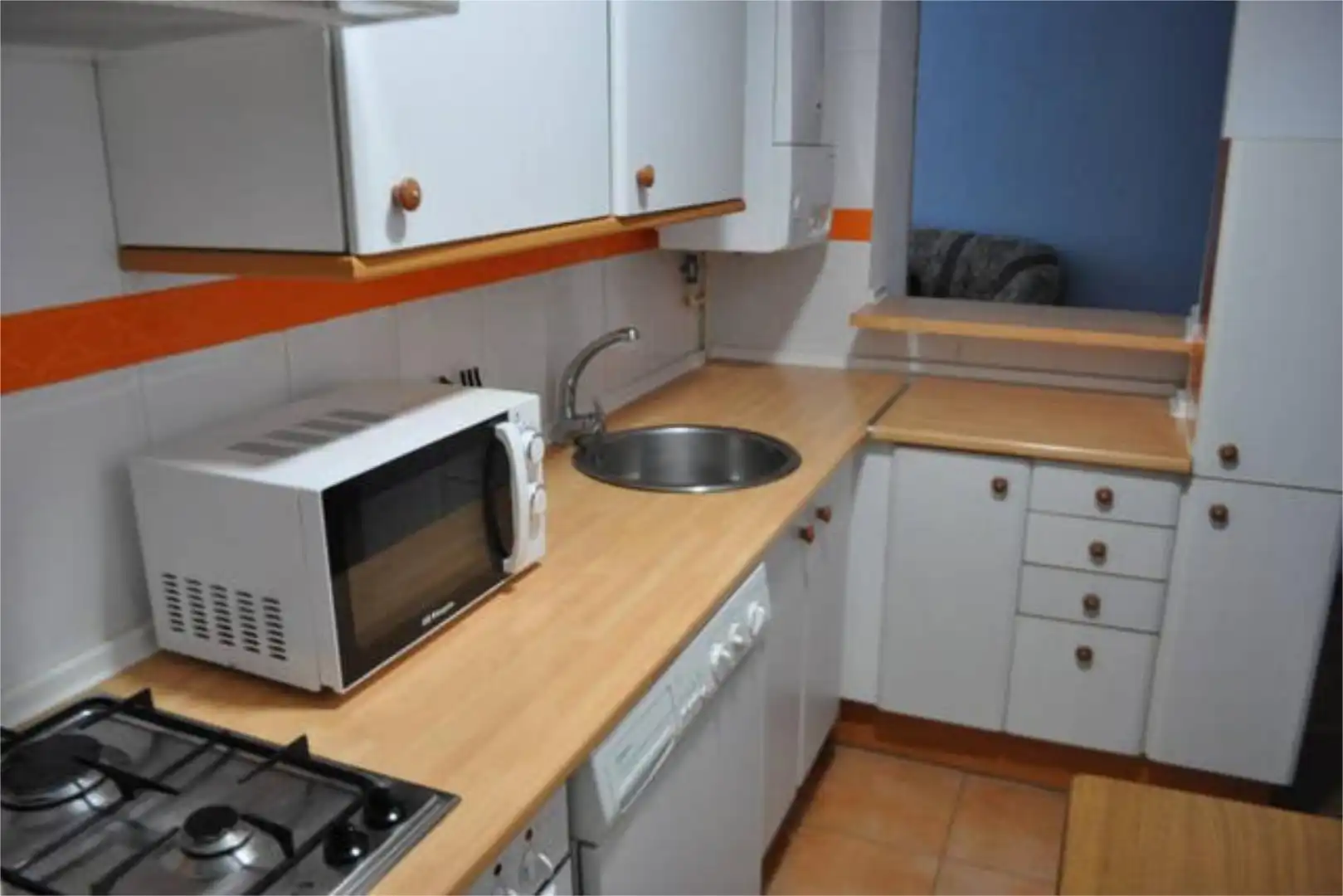 Piso de alquiler en Villaviciosa - Amandi Cocina de Piso de alquiler en Villaviciosa con Calefacción y Amueblado