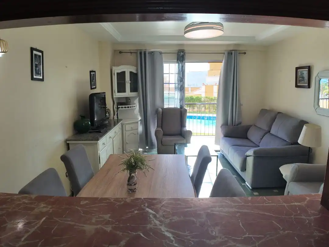 Apartament de lloguer a Avenida Antonio Machado, 62, Solymar Menjador de Apartament de lloguer en Benalmádena amb Aire condicionat, Terrassa i Piscina