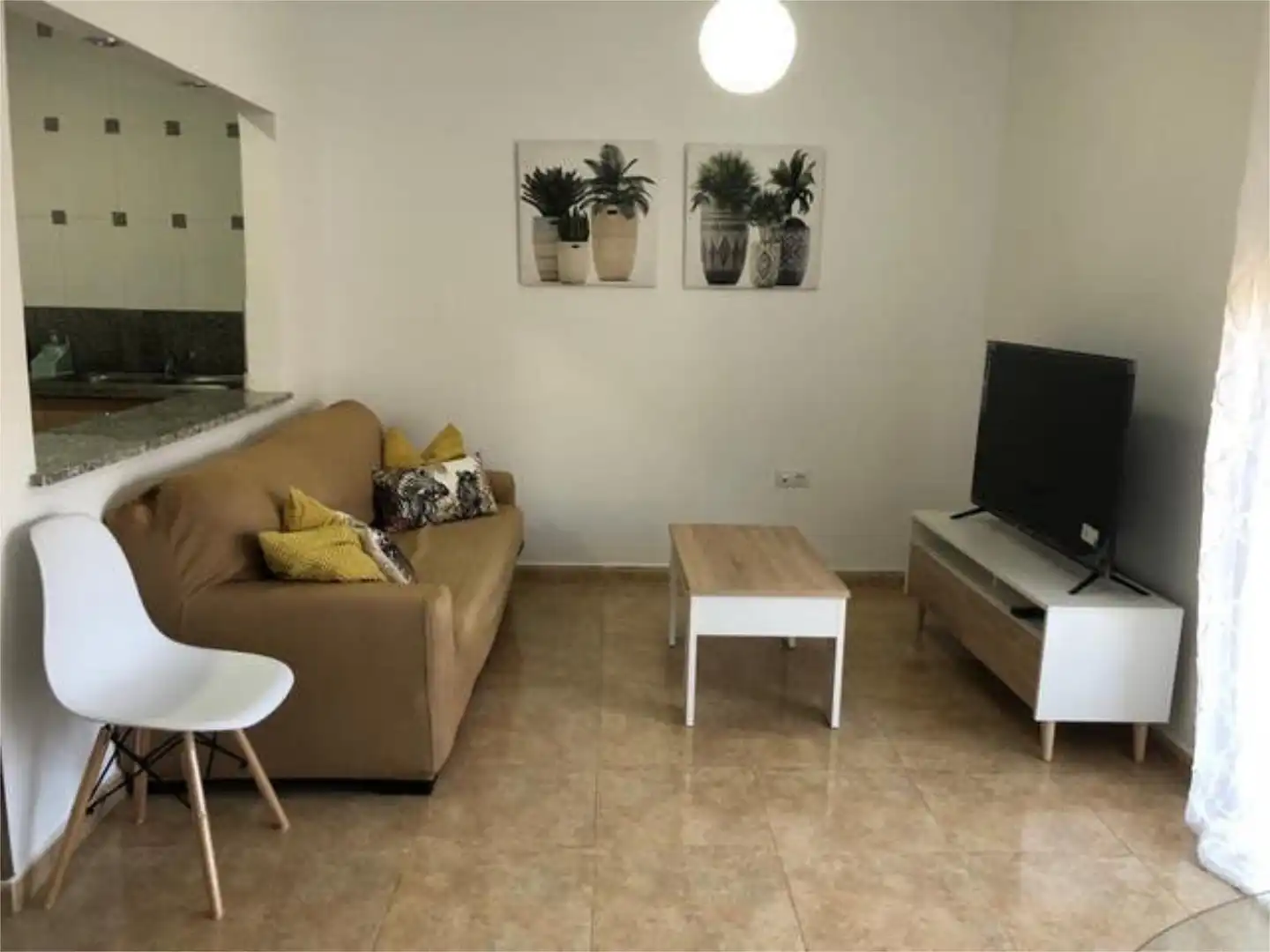 Sala de estar de Piso de alquiler en Olula del Río con Calefacción, Terraza y Amueblado