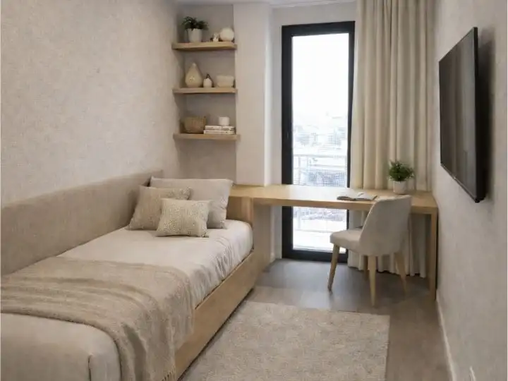 Flat for sale in Avenida de la Coruña, 38, Estación Bedroom of Flat for sale in Las Rozas de Madrid with Balcony