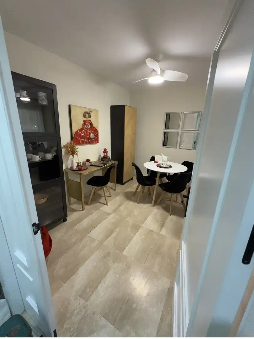Flat for sale in Avenida Jacaranda, 74, Las Chapas - Alicate Playa Dining room of Flat for sale in Marbella with Air Conditioner, Swimming Pool and Balcony