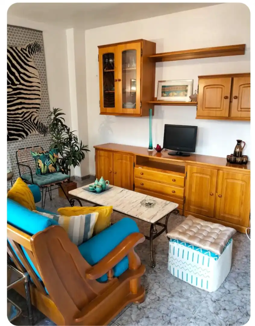 Sala de estar de Piso en venta en San Pedro del Pinatar con Trastero, Amueblado y Lavadora