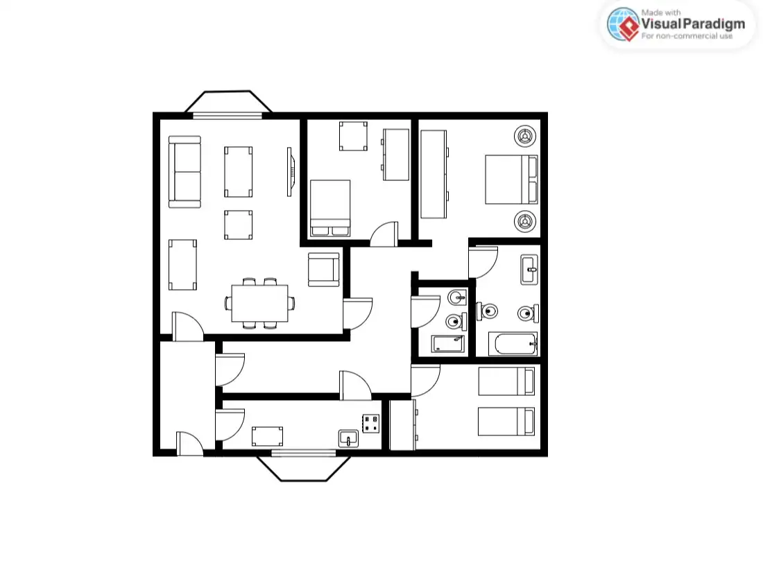 Piso en venta en  Madrid Capital con Terraza y Balcón