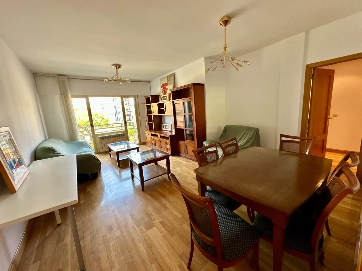 Sala de estar de Piso en venta en  Madrid Capital con Terraza y Balcón