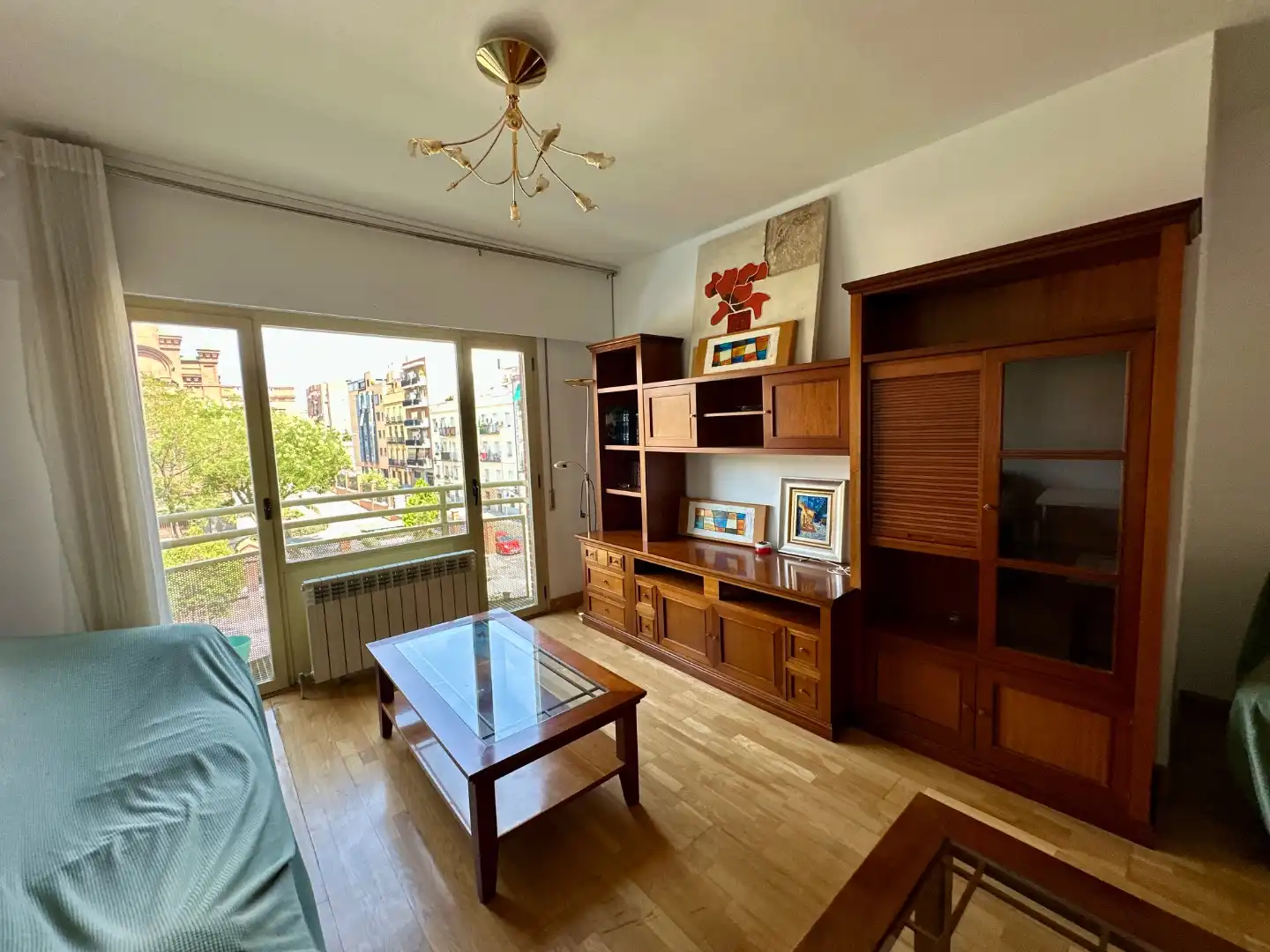 Sala de estar de Piso en venta en  Madrid Capital con Terraza y Balcón