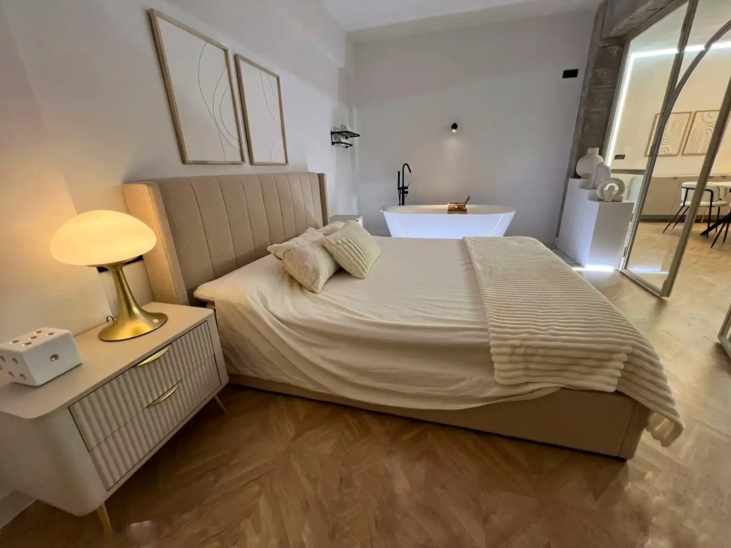 Bedroom of Flat for sale in Baza  with Air Conditioner, Heating and Parquet flooring