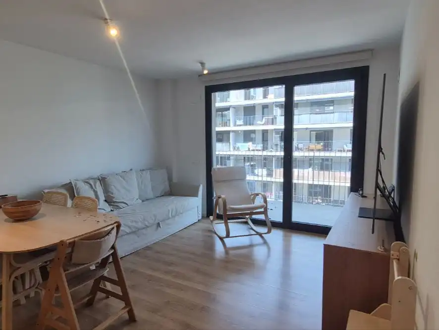 Piso en venta en Carrer de la Mar Egea, 8, Port Sala de estar de Piso en venta en Badalona con Aire acondicionado, Piscina y Balcón