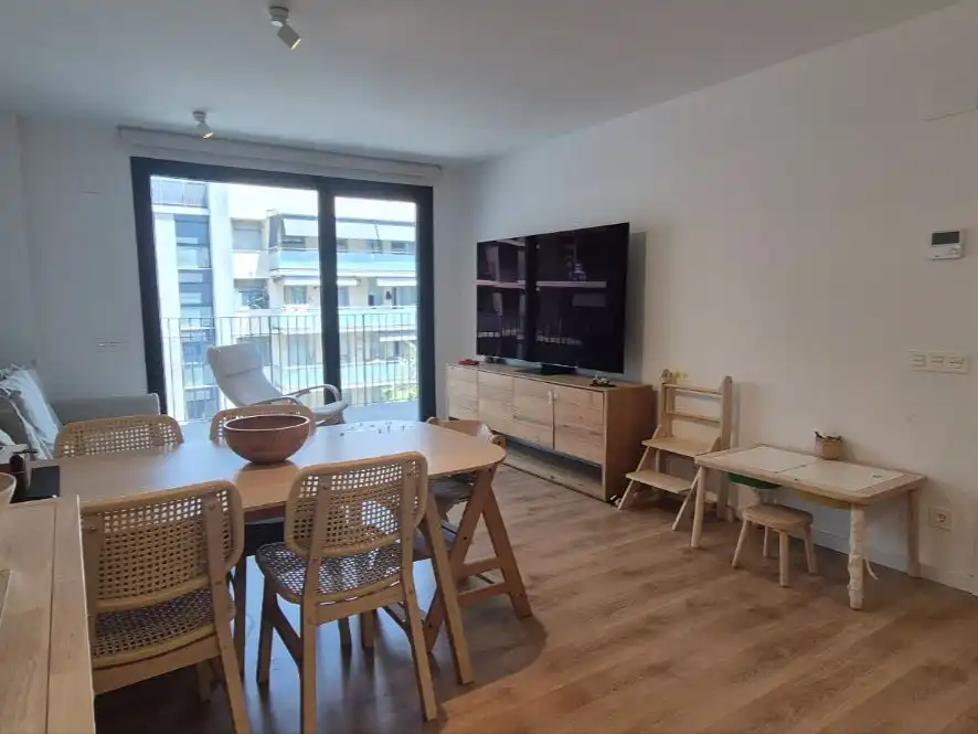 Piso en venta en Carrer de la Mar Egea, 8, Port Sala de estar de Piso en venta en Badalona con Aire acondicionado, Piscina y Balcón