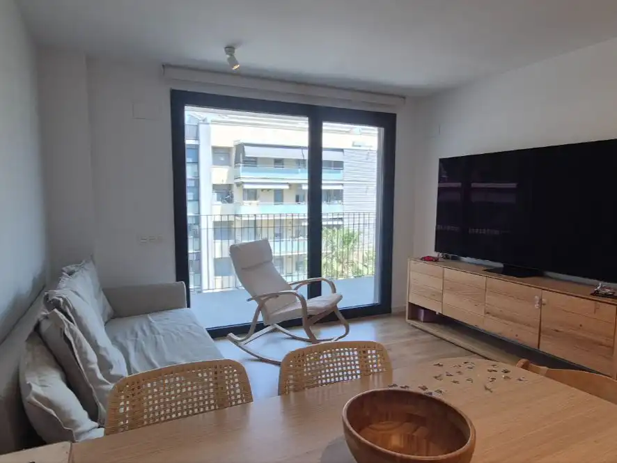 Piso en venta en Carrer de la Mar Egea, 8, Port Sala de estar de Piso en venta en Badalona con Aire acondicionado, Piscina y Balcón