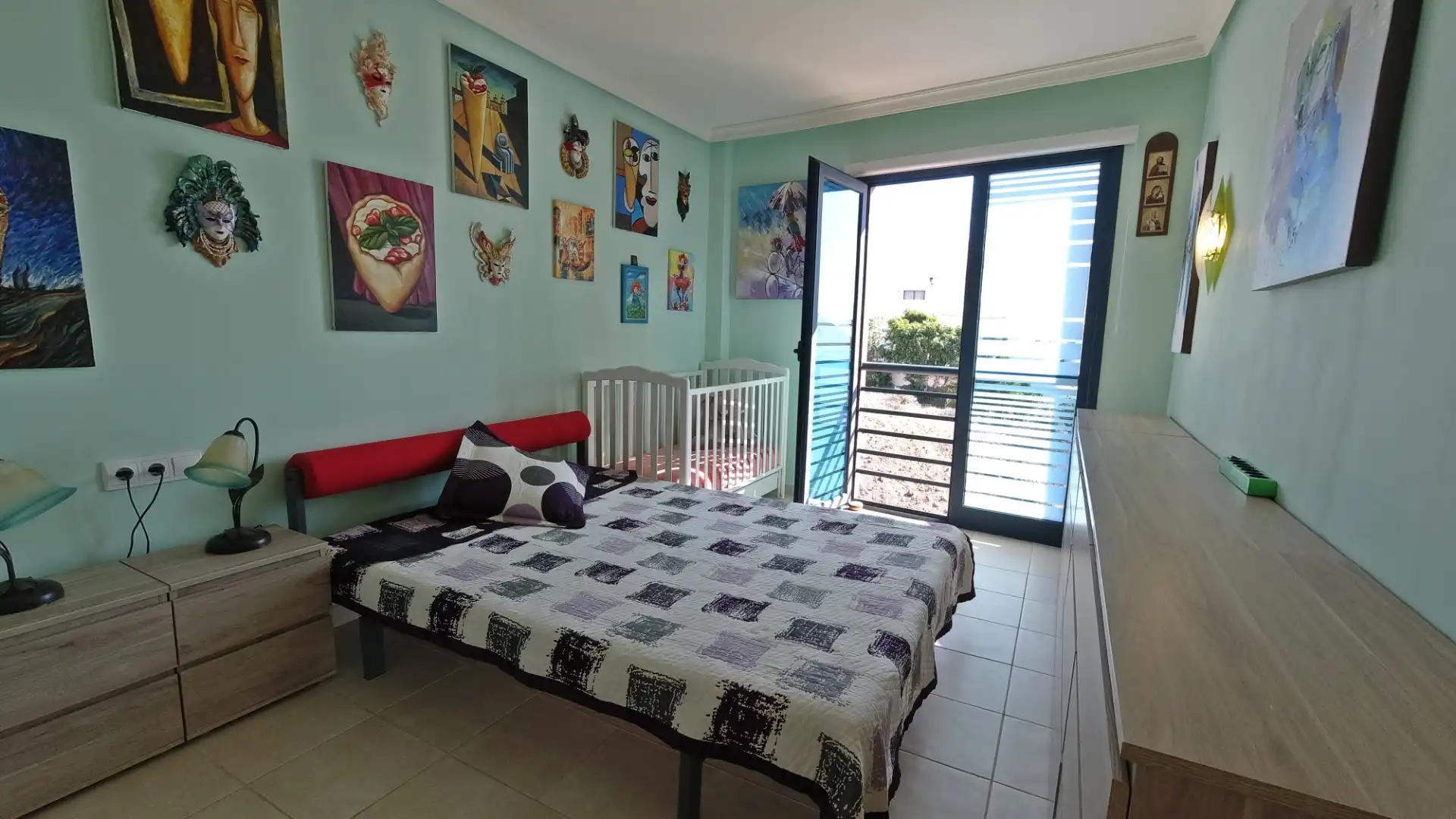 Piso en venta en Calle la Hondura, 15, Puerto de Santiago Habitación de Piso en venta en Santiago del Teide con Aire acondicionado, Terraza y Piscina