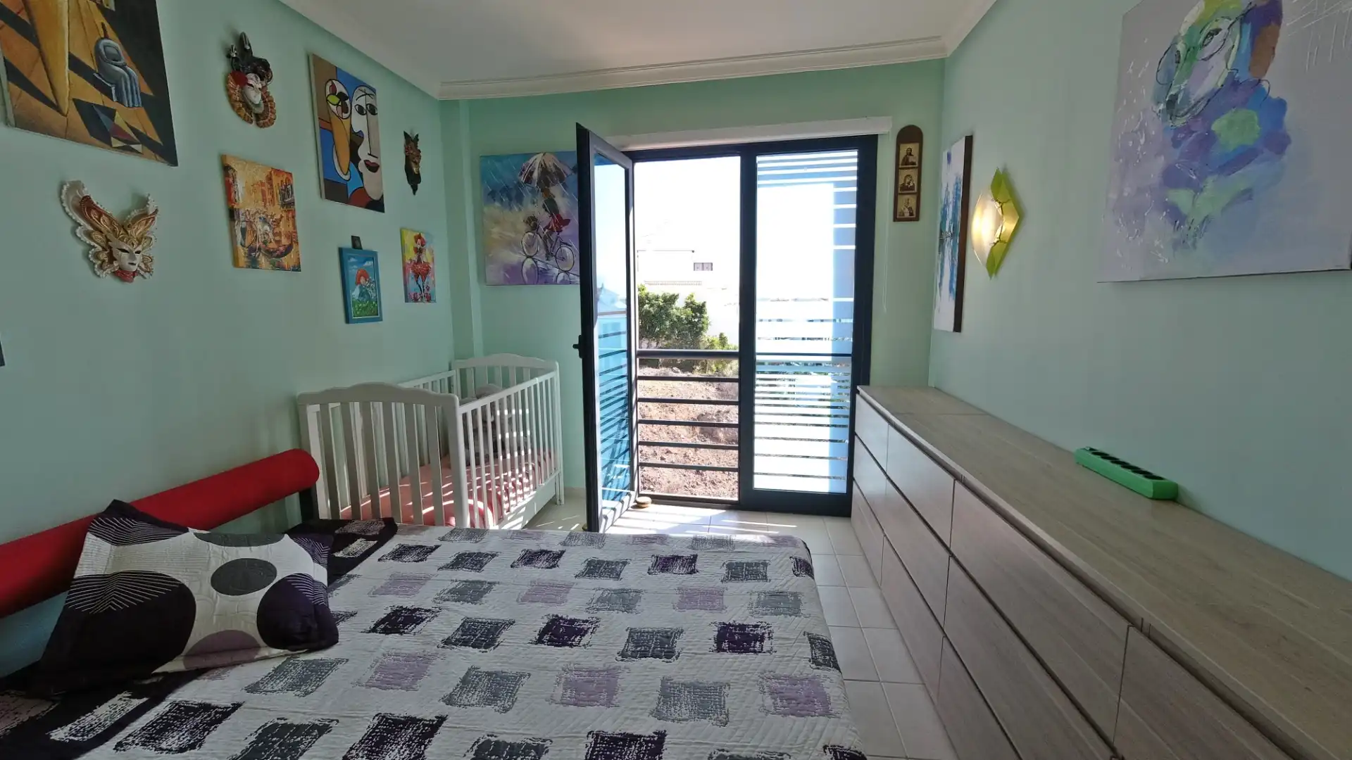 Piso en venta en Calle la Hondura, 15, Puerto de Santiago Habitación de Piso en venta en Santiago del Teide con Aire acondicionado, Terraza y Piscina